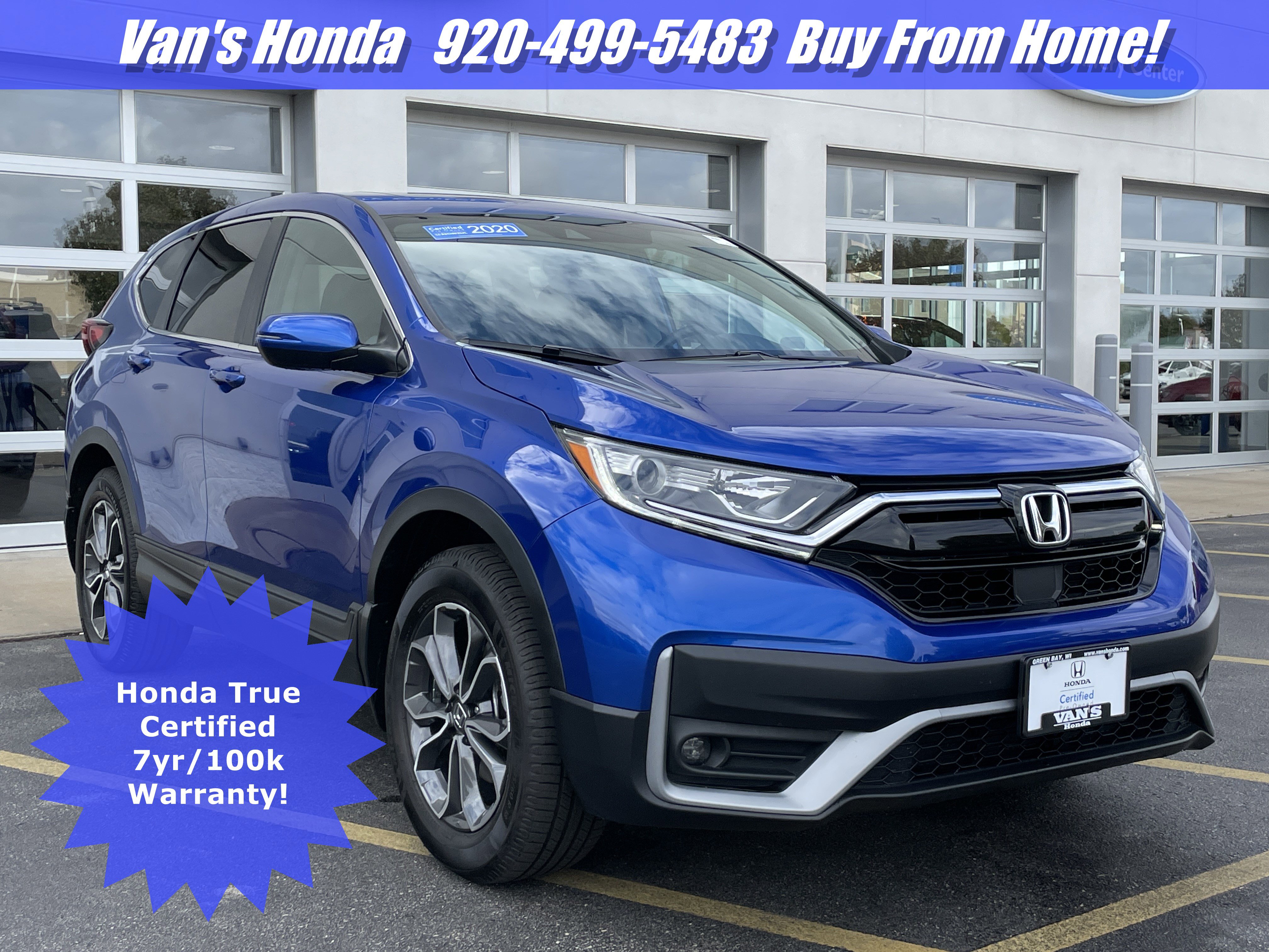 Certified 2020 Honda CR-V EX-L
