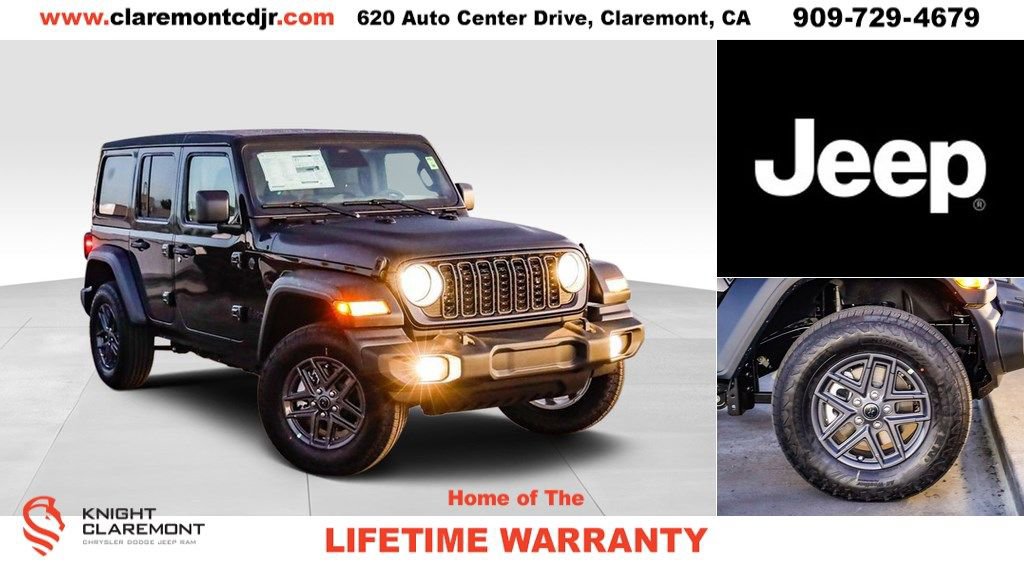 New 2025 Jeep Wrangler Sport S