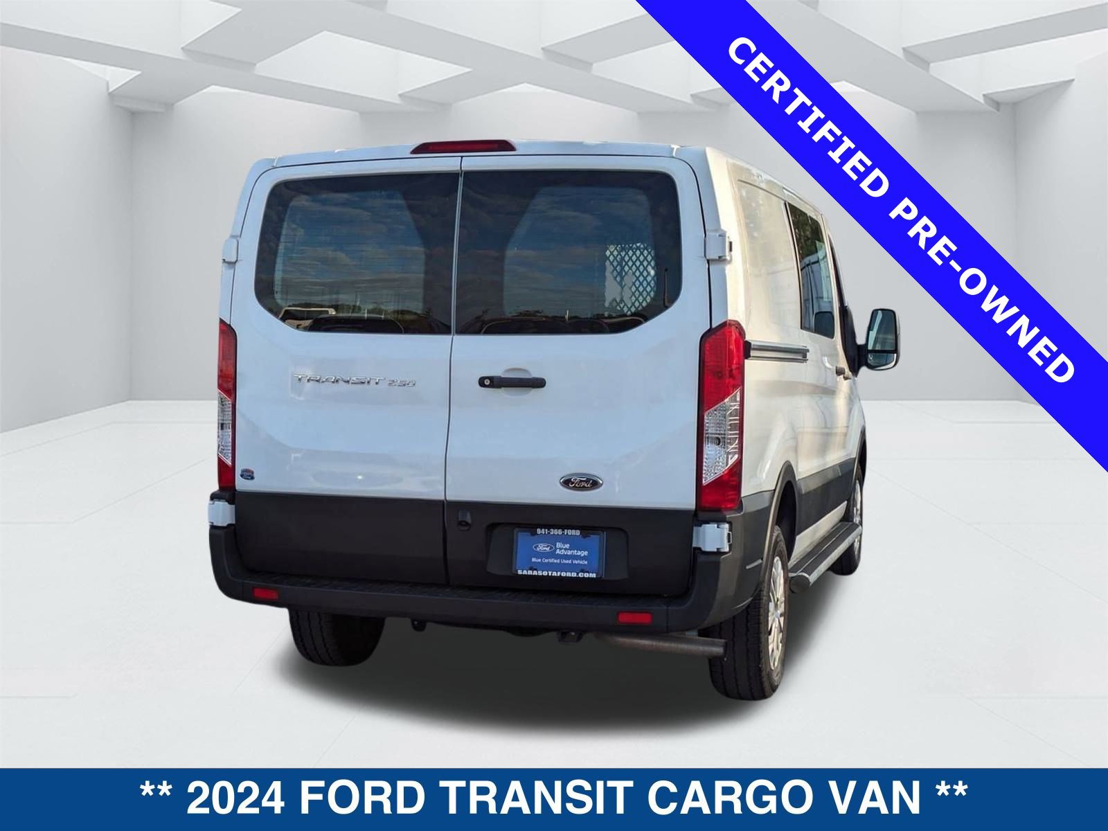 Certified 2024 Ford Transit 250 Low Roof w/ Exterior Upgrade Package image 4