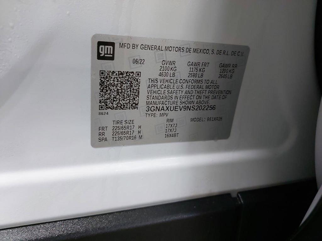 Used 2022 Chevrolet Equinox LT AWD/4WD image 36