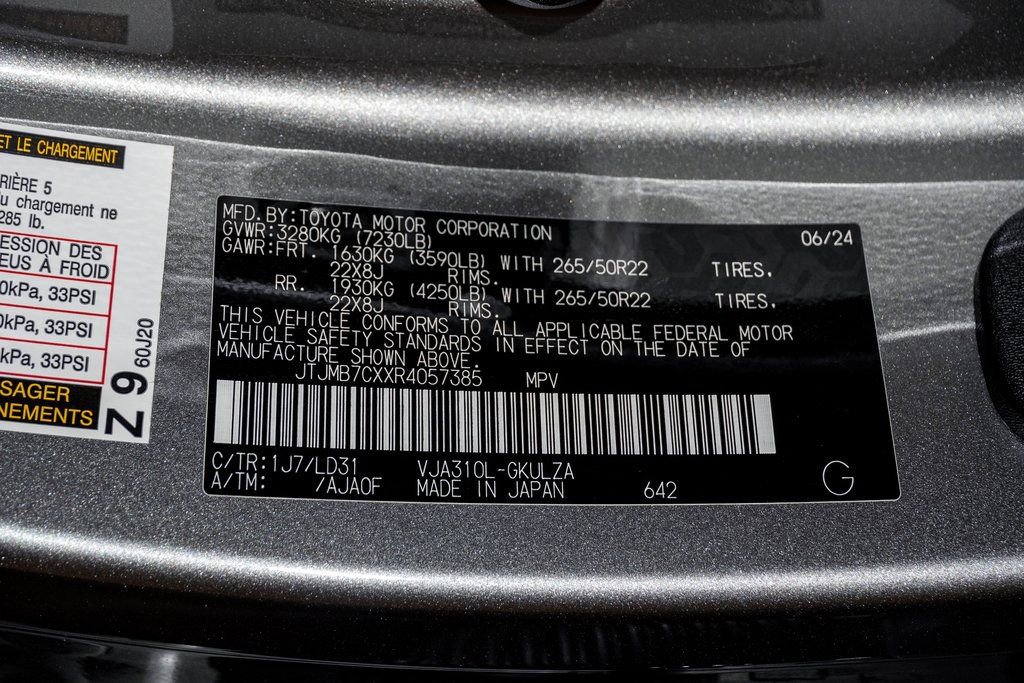 Used 2024 Lexus LX 600 F Sport image 34