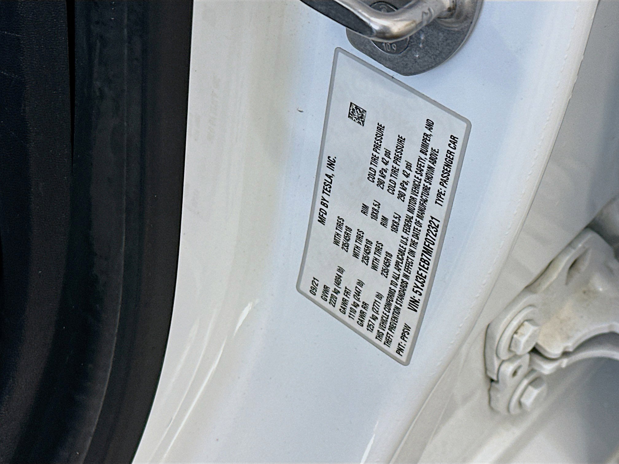 Used 2021 Tesla Model 3 Long Range image 12