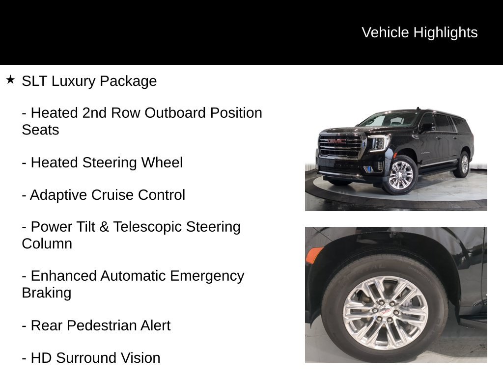 Used 2024 GMC Yukon XL SLT w/ SLT Premium Package AWD/4WD image 25