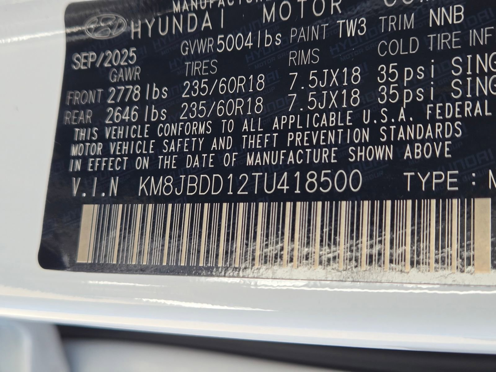 New 2026 Hyundai Tucson SEL image 21