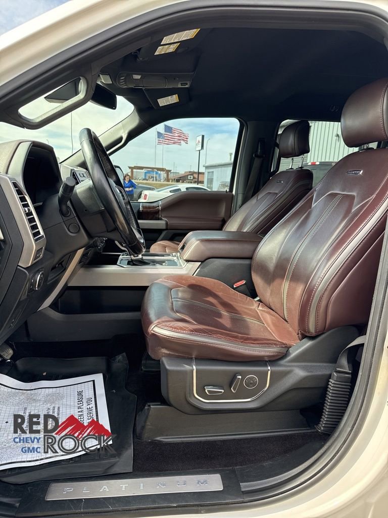 Used 2017 Ford F150 Platinum w/ Trailer Tow Package AWD/4WD image 11