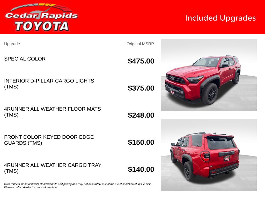 New 2026 Toyota 4Runner SR5 AWD/4WD image 6