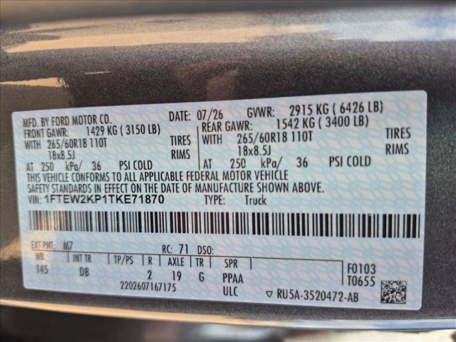 New 2026 Ford F150 STX RWD image 17