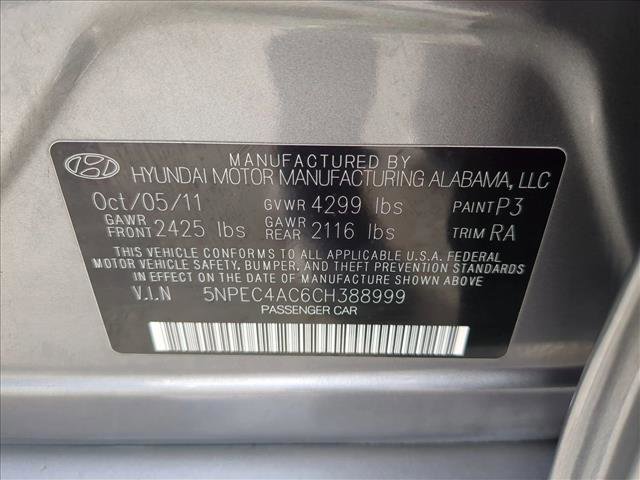 Used 2012 Hyundai Sonata SE image 25