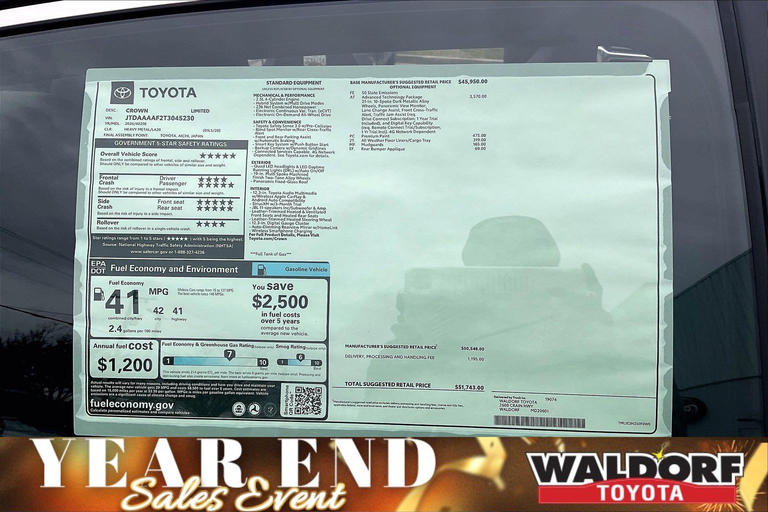 New 2026 Toyota Crown Limited image 18