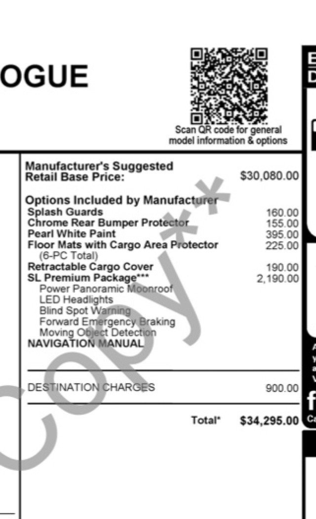 Used 2016 Nissan Rogue SL w/ SL Premium Package image 57
