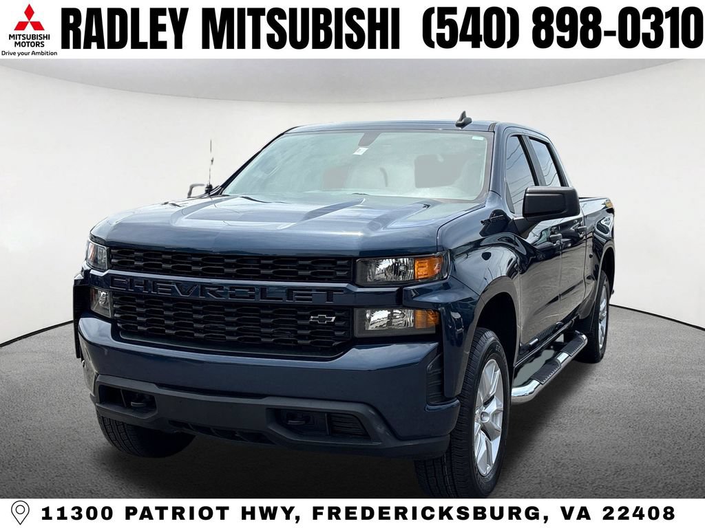 Used 2022 Chevrolet Silverado 1500 Custom w/ LPO, Dark Essentials Package AWD/4WD image 1