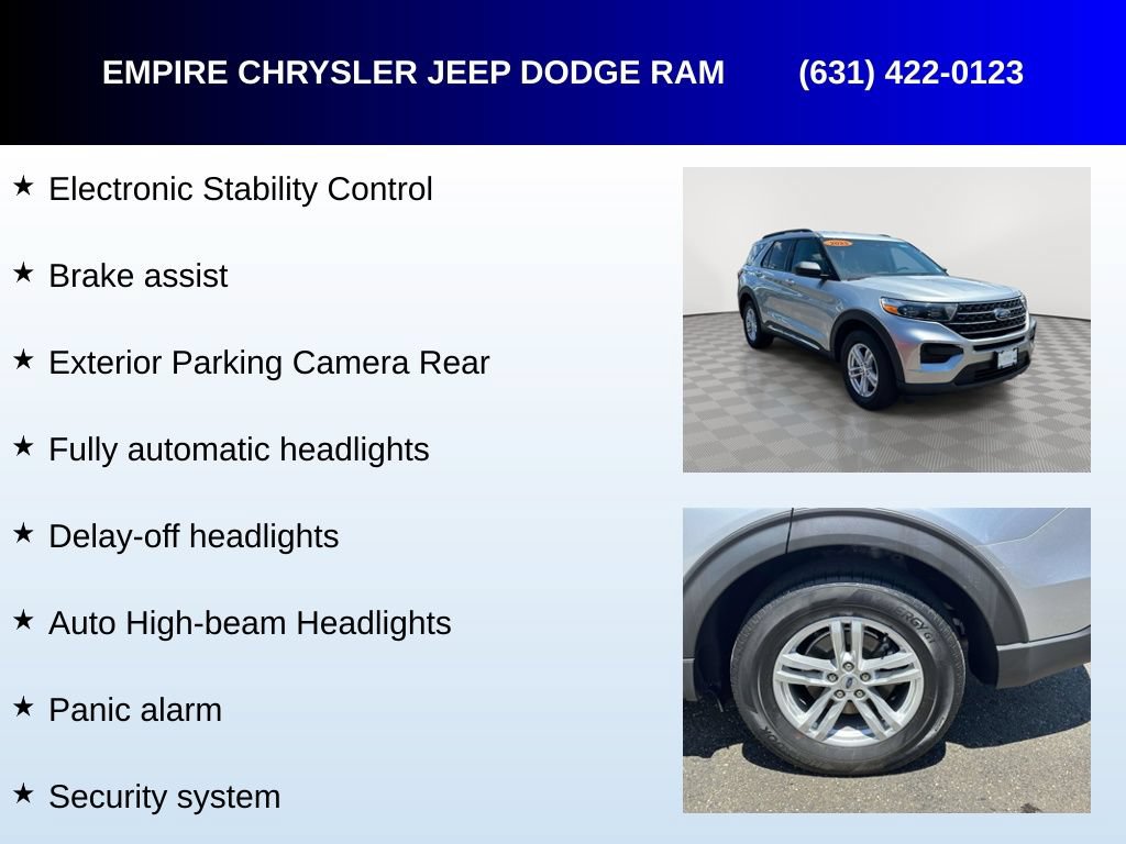 Used 2023 Ford Explorer XLT w/ Class IV Trailer Tow Package AWD/4WD image 25
