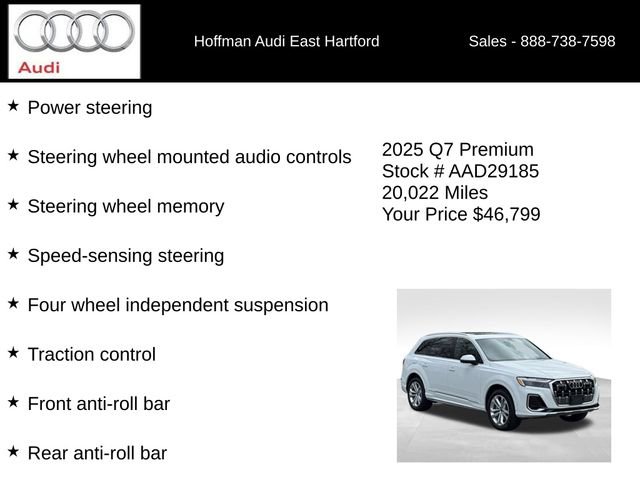 Used 2025 Audi Q7 2.0T Premium w/ Convenience Package image 24