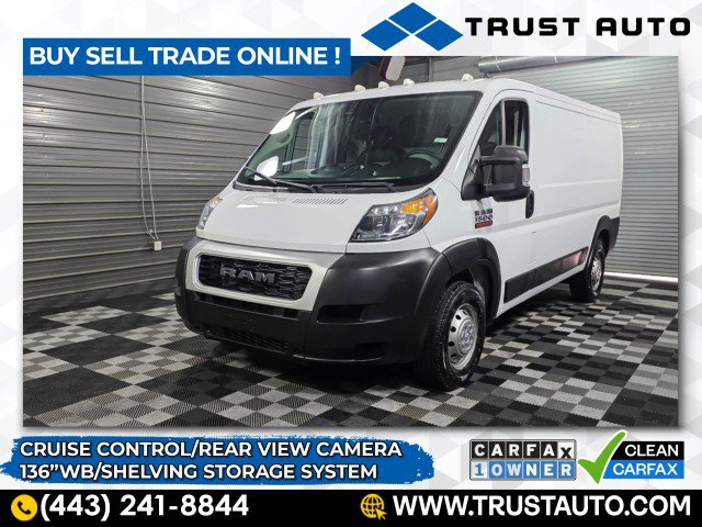 Used 2022 RAM ProMaster 1500 w/ Interior LED Lighting Group image 1