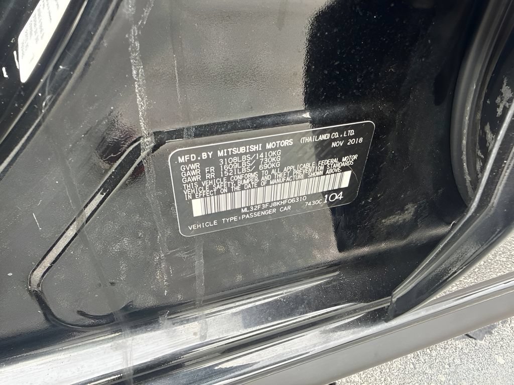 Used 2019 Mitsubishi Mirage G4 ES FWD image 19