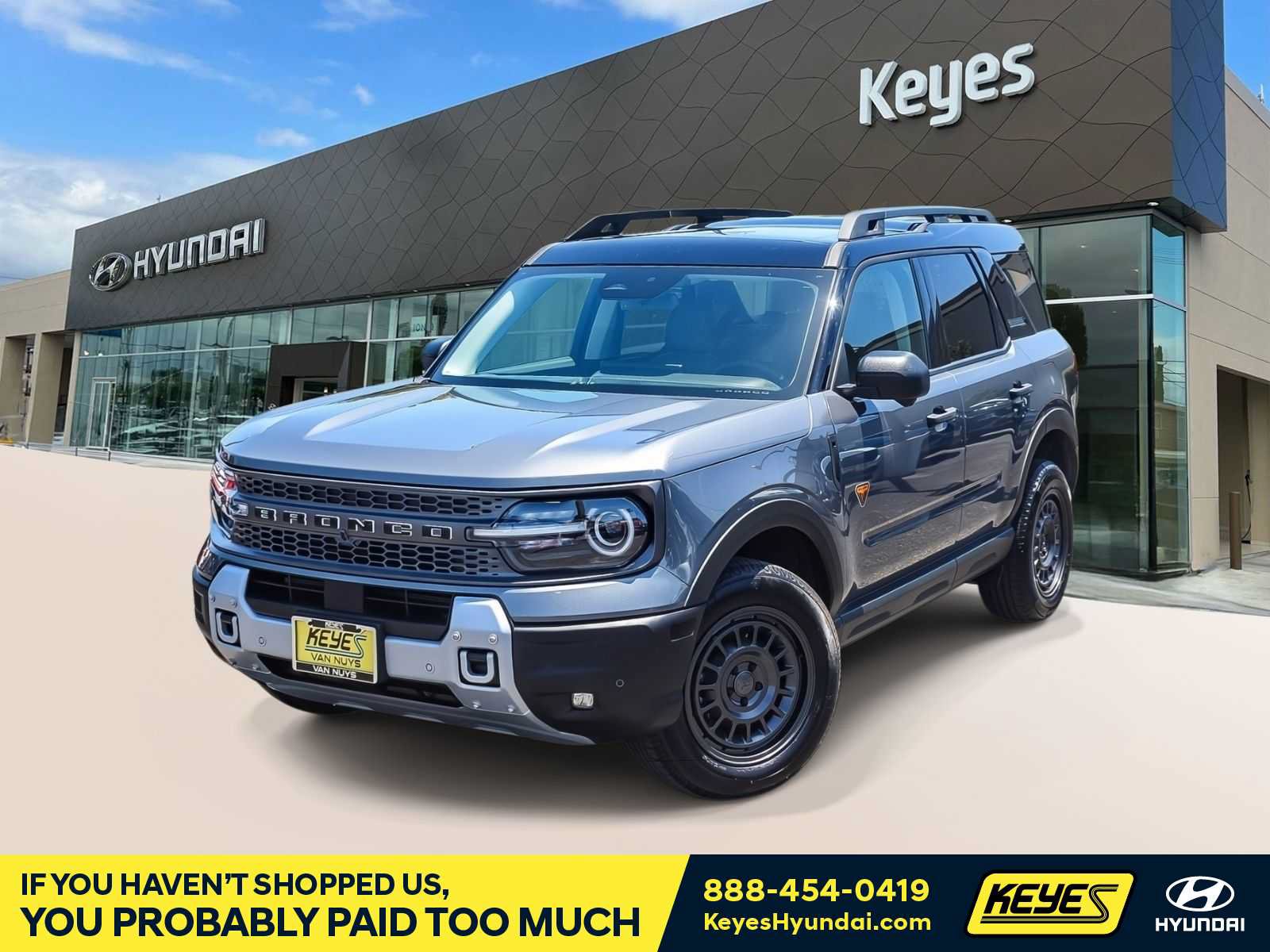 Used 2025 Ford Bronco Sport Badlands w/ Badlands Tech Package AWD/4WD image 1