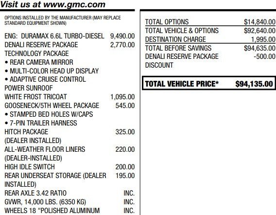 Used 2024 GMC Sierra 3500 Denali w/ Denali Reserve Package image 2