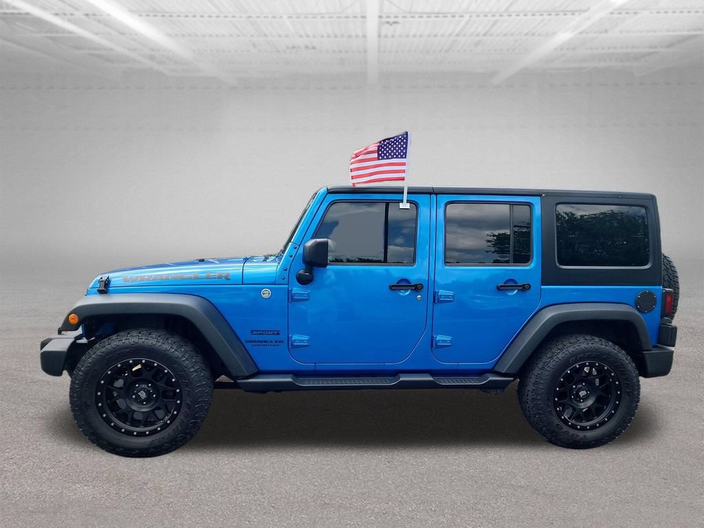 Used 2015 Jeep Wrangler Unlimited Sport w/ Quick Order Package 24S AWD/4WD image 3