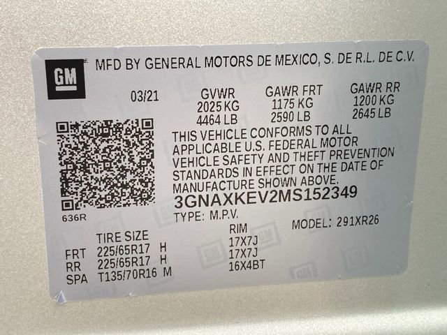 Used 2021 Chevrolet Equinox LT image 32