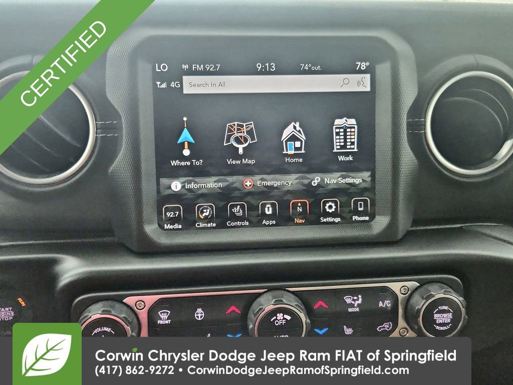 Certified 2022 Jeep Wrangler Unlimited Sahara w/ LED Lighting Group image 18