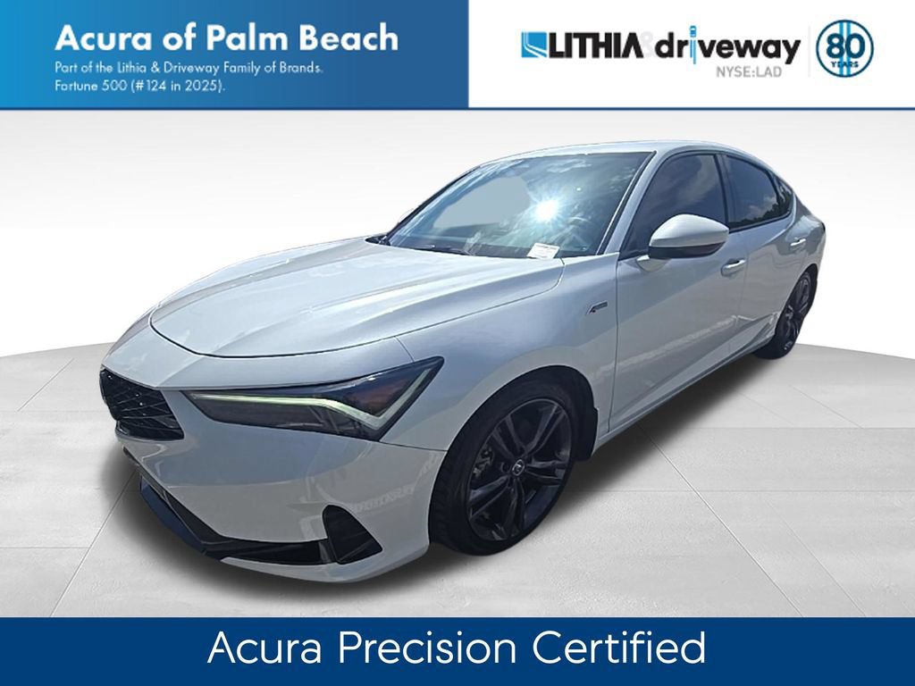 Certified 2025 Acura Integra A-Spec FWD image 1