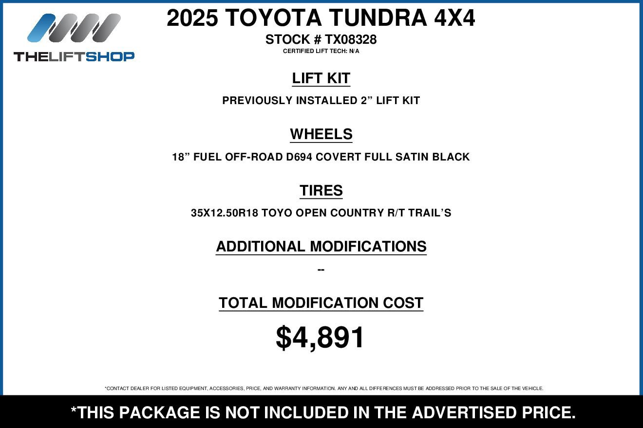 Used 2025 Toyota Tundra TRD Pro image 2