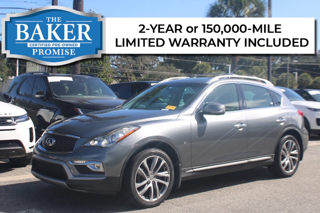 Used 2017 INFINITI QX50 AWD w/ Deluxe Touring Package