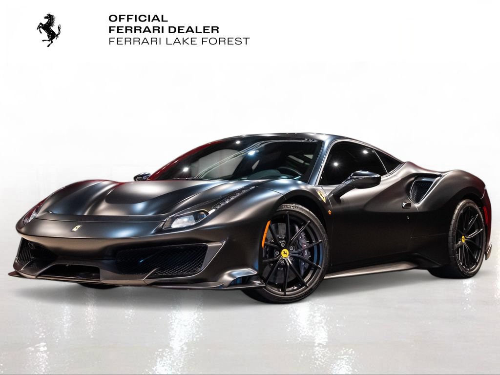 Certified 2019 Ferrari 488 Pista Coupe