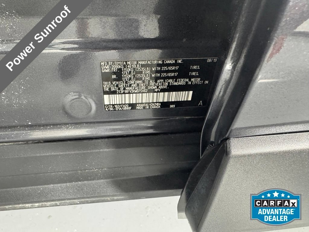 Used 2019 Toyota RAV4 XLE w/ Convenience Package AWD/4WD image 26