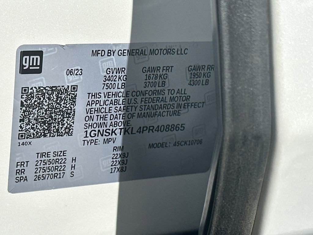 Certified 2023 Chevrolet Tahoe High Country AWD/4WD image 39