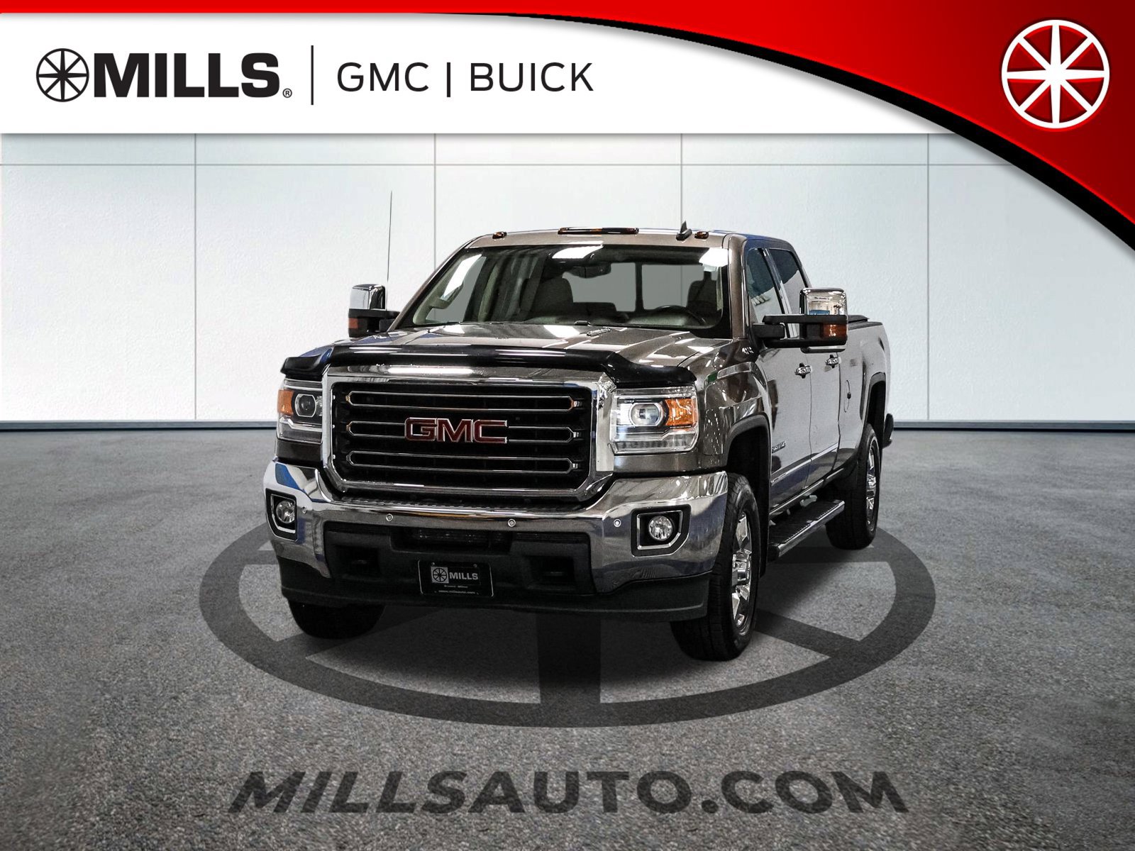 Used 2015 GMC Sierra 3500 SLT w/ Duramax Plus Package AWD/4WD image 1