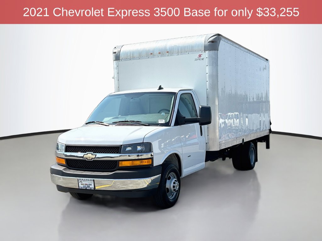 Used 2021 Chevrolet Express 3500 w/ Power Convenience Package RWD image 3