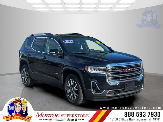 Used 2022 GMC Acadia SLT w/ LPO, Floor Liner Package AWD/4WD image 1
