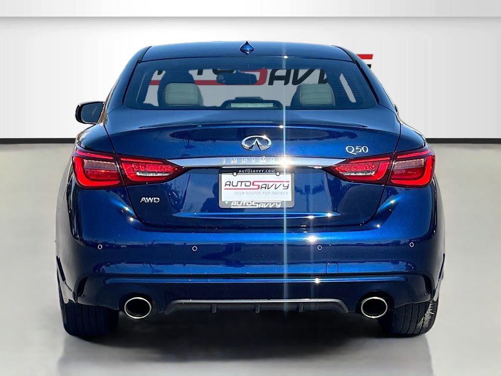 Used 2023 INFINITI Q50 Luxe w/ Cargo Package AWD/4WD image 6