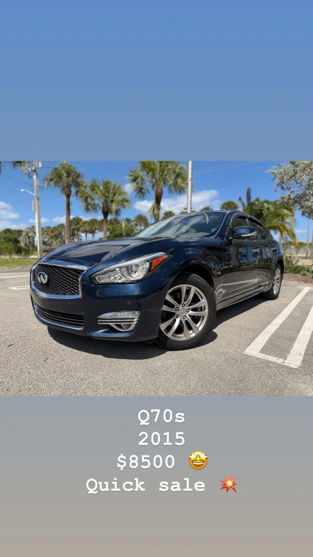 Used 2015 INFINITI Q70 3.7 AWD/4WD image 3