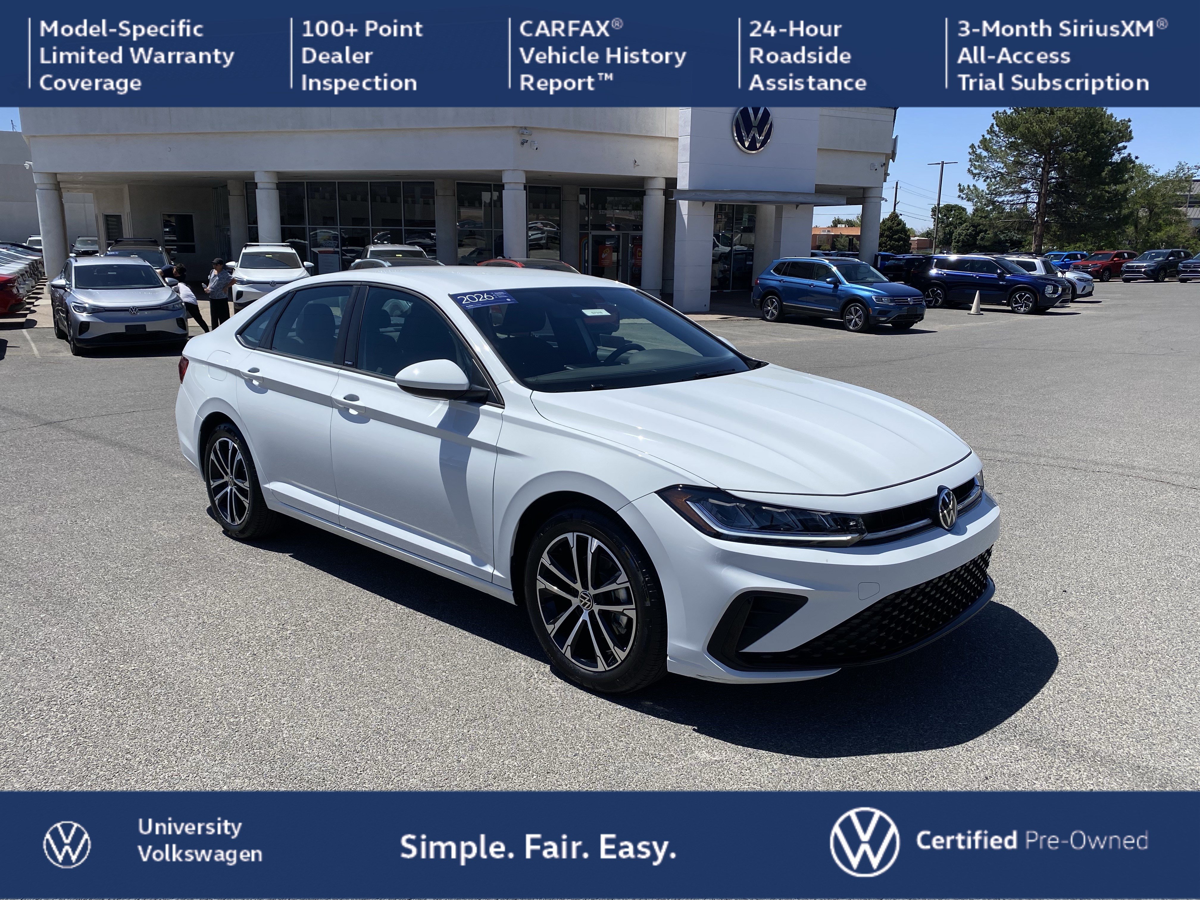 Certified 2026 Volkswagen Jetta Sport