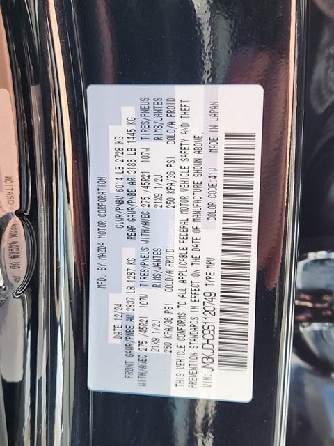 Used 2025 MAZDA CX-70 3.3 Turbo S w/ Premium Package image 28