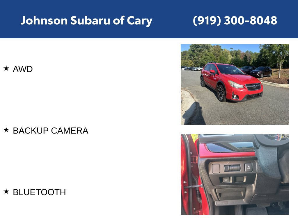 Used 2016 Subaru Crosstrek 2.0i Premium w/ Special Edition AWD/4WD image 12