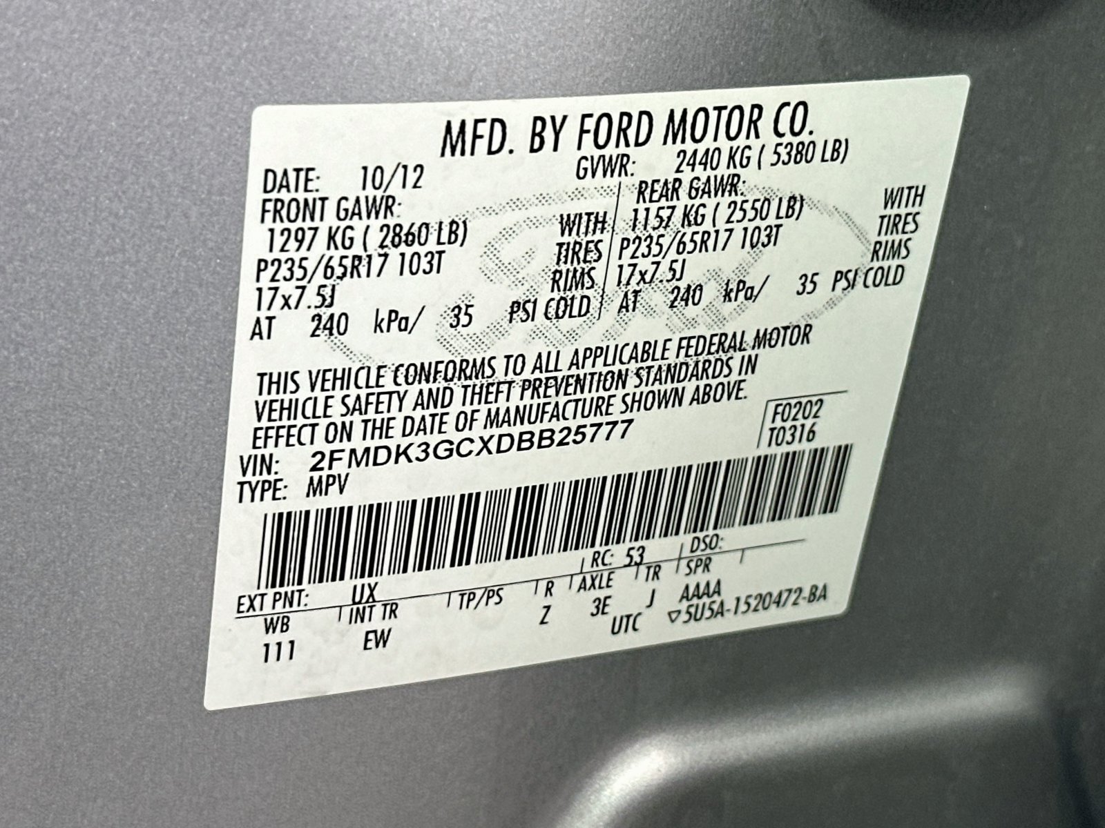 Used 2013 Ford Edge SE FWD image 29