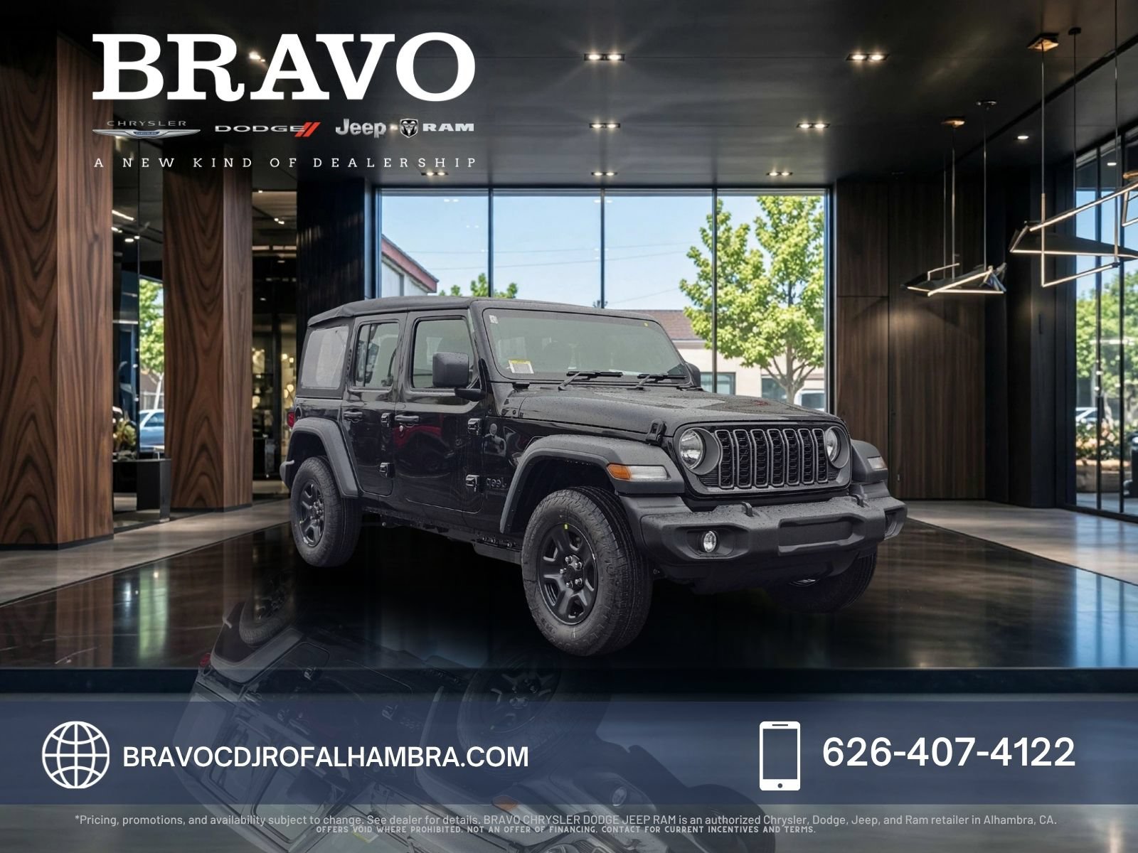 New 2026 Jeep Wrangler Unlimited Sport