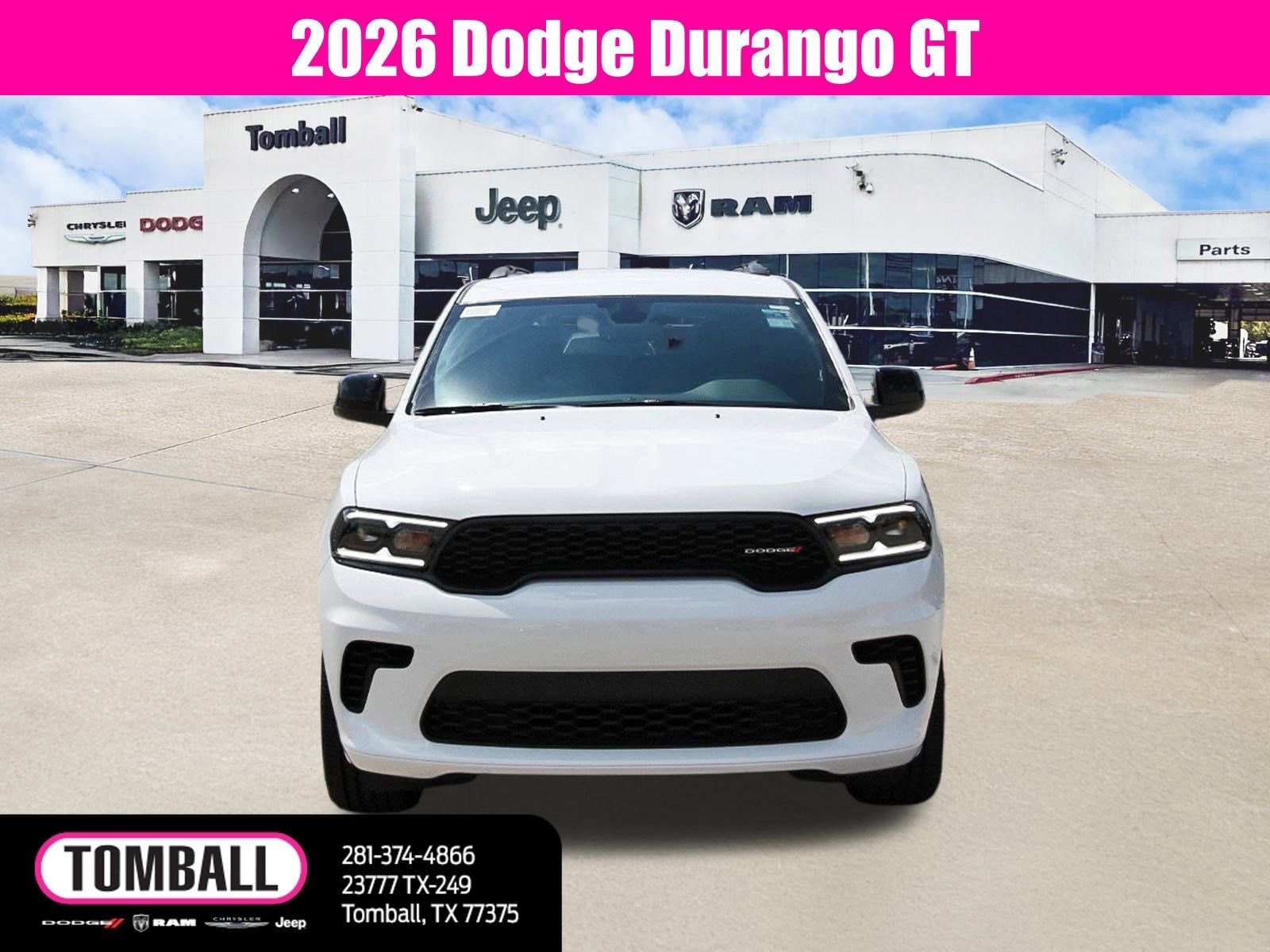 New 2026 Dodge Durango GT w/ Blacktop Package image 2