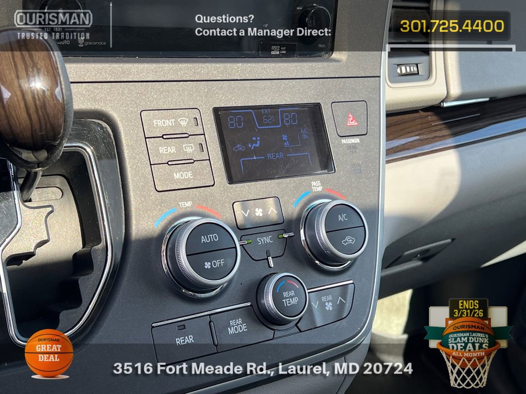 Used 2015 Toyota Sienna XLE w/ XLE Navigation Package image 14