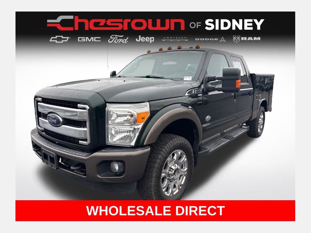 Used 2016 Ford F250 King Ranch w/ Snow Plow Prep Package AWD/4WD image 1