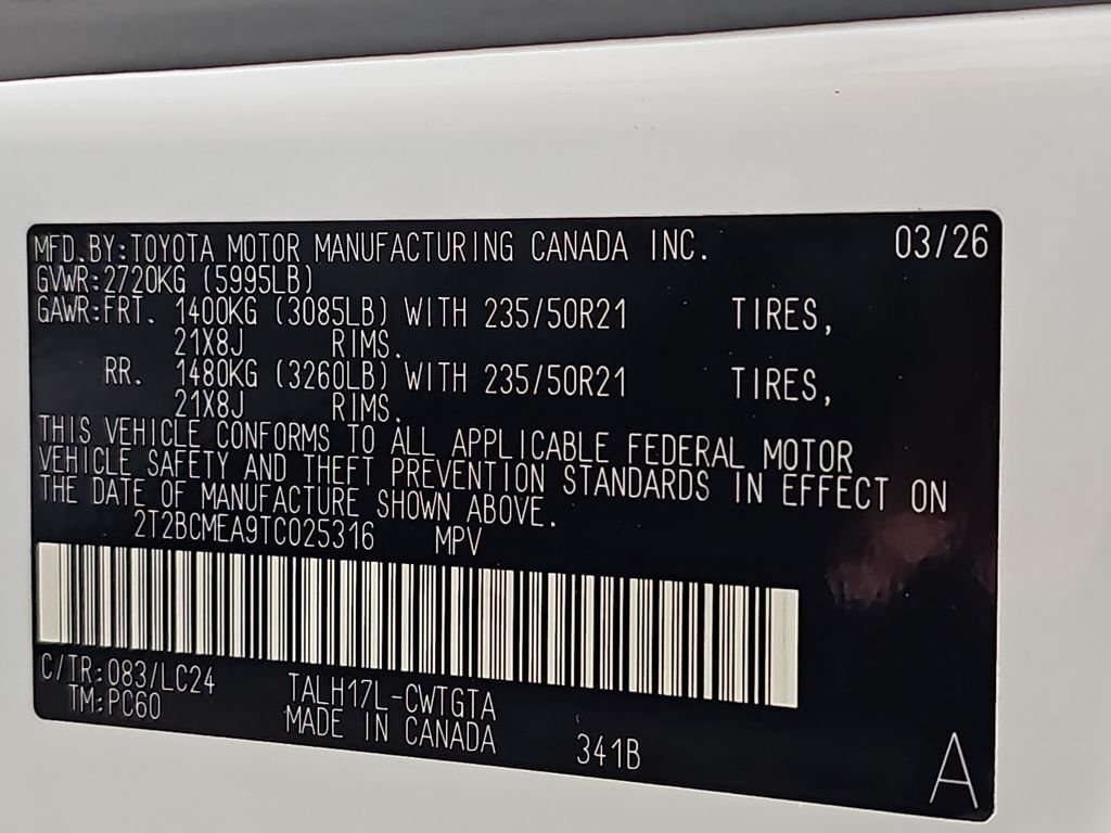 New 2026 Lexus RX 500h F Sport AWD/4WD image 32