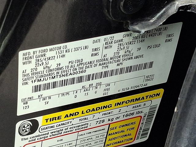 Used 2022 Ford Expedition Platinum AWD/4WD image 24