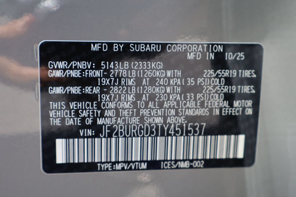 Used 2026 Subaru Outback Limited XT AWD/4WD image 27