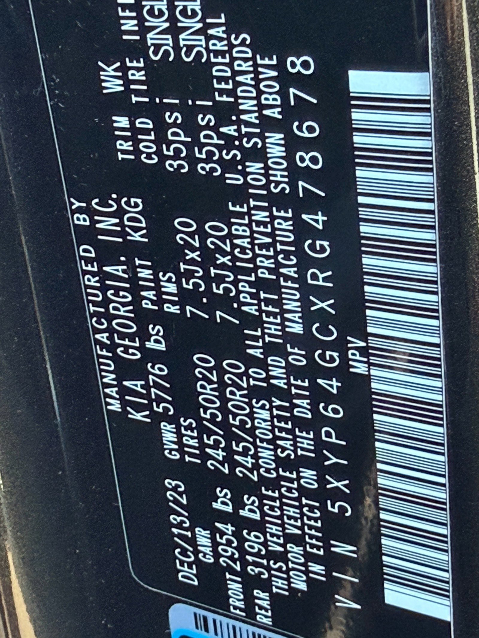 Used 2024 Kia Telluride S image 15