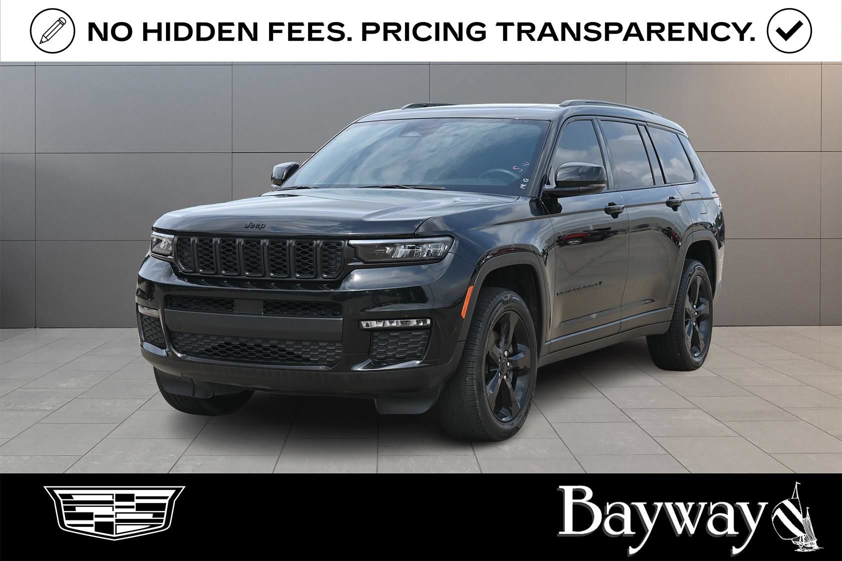 Used 2024 Jeep Grand Cherokee L Limited w/ Black Appearance Package AWD/4WD image 1