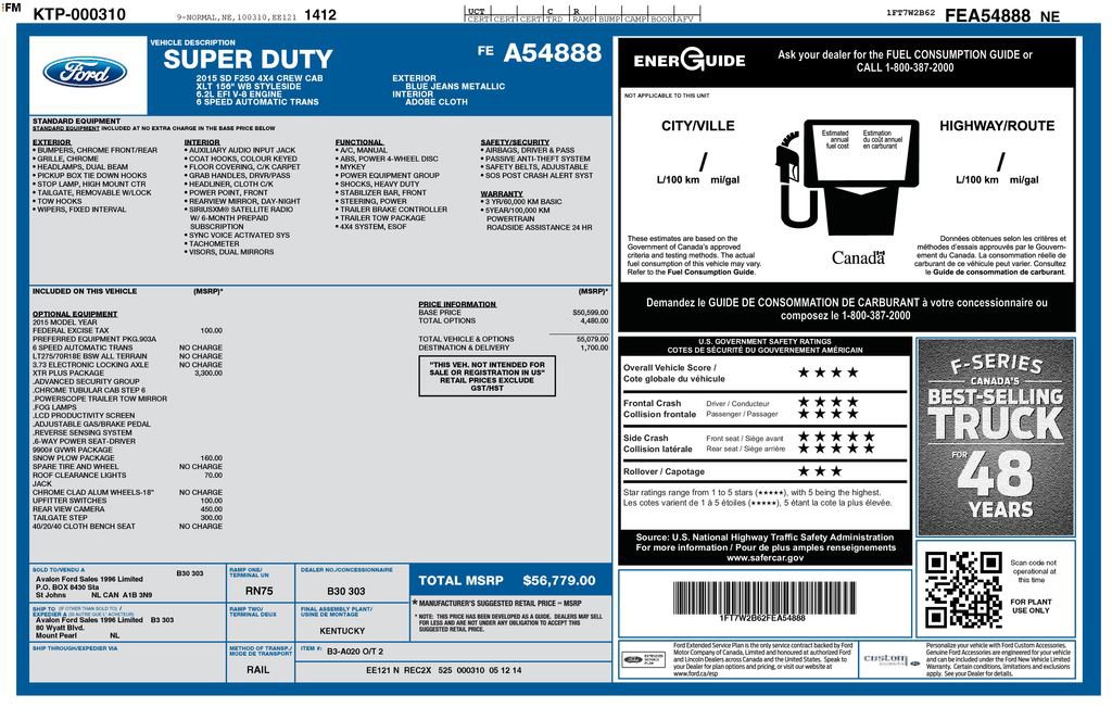 Used 2015 Ford F250 XLT w/ XTR Plus Package image 4