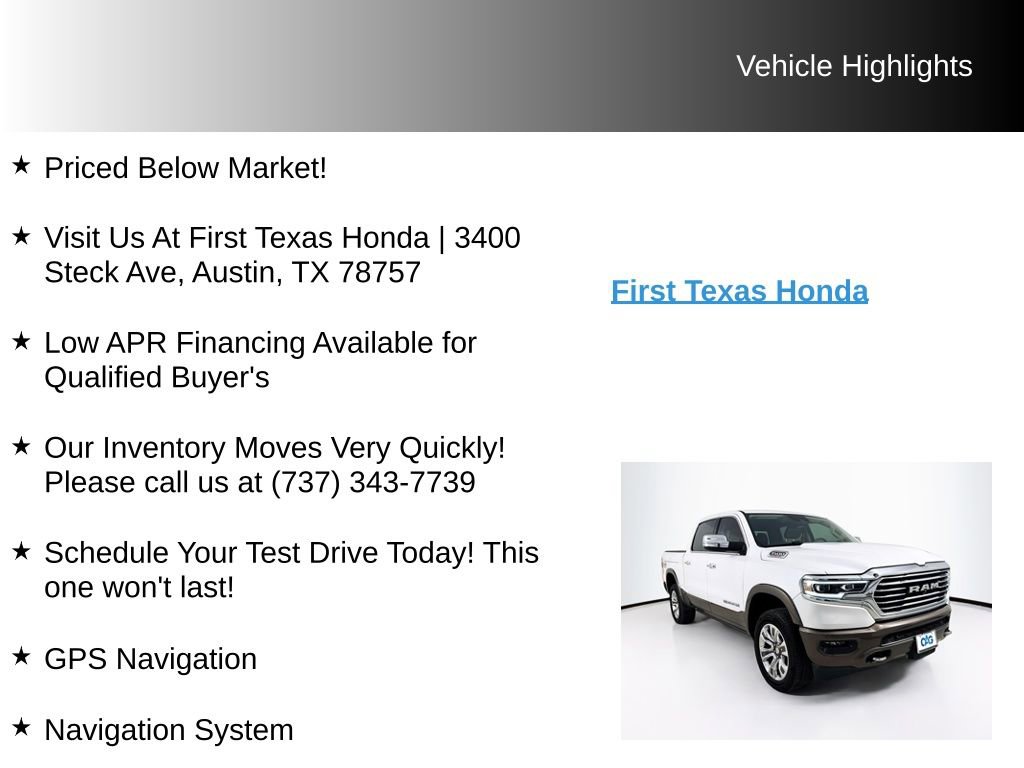 Used 2021 RAM 1500 Limited AWD/4WD image 10